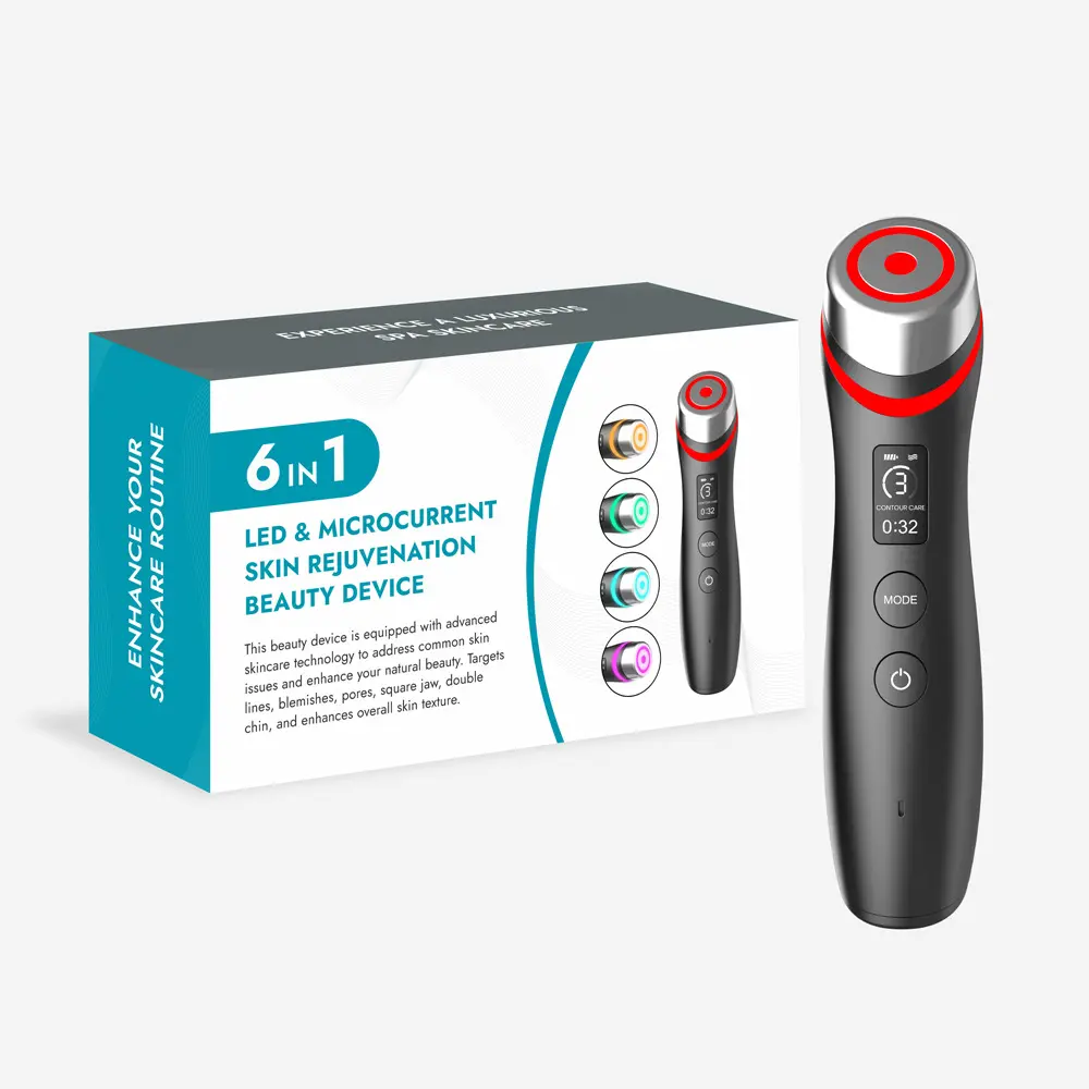 Age Booster Pro Home Skincare Anti-aging Beauty Device Portable Light Therapy Essentials Acne Treatment Device
