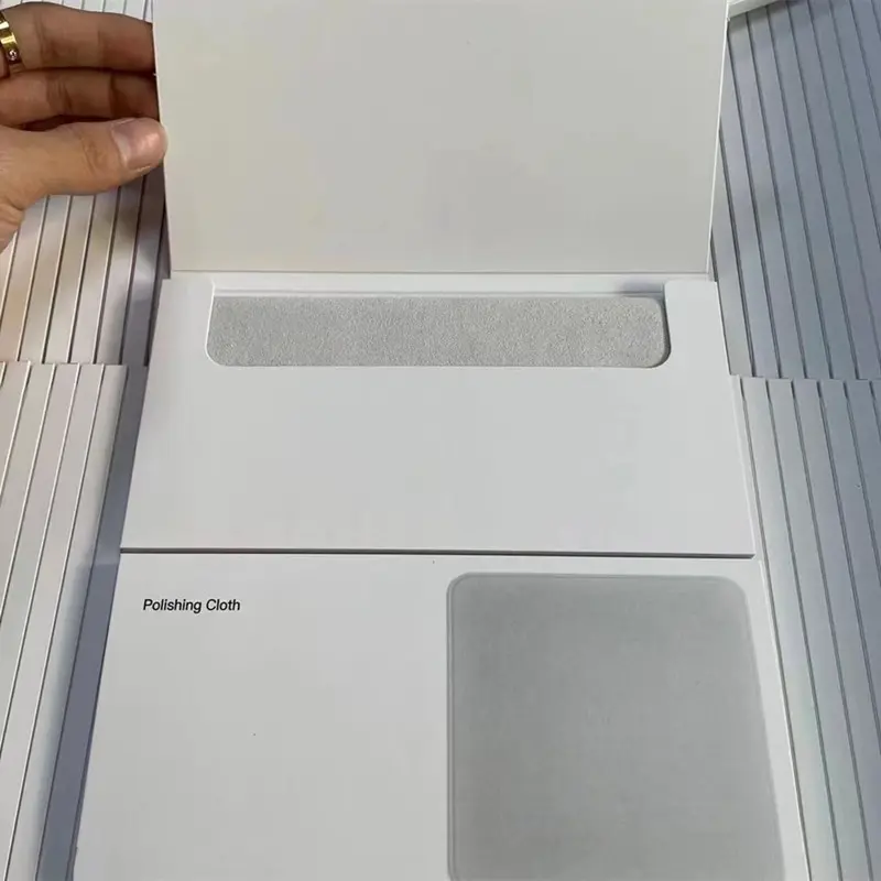 2024 Polishing Cloth For Apple iPhone Nano-Texture Screen Cleaning Cloth For iPad Mac iPod Pro Apple Watch Display Cleaner