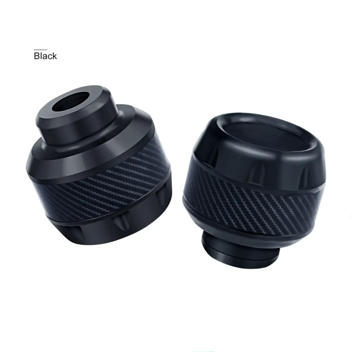 2Pcs Aluminum Alloy Motorcycles Falling Protector Explosion-Proof Front Wheel Fork Resistance Cup Slider Crash Fall Protector