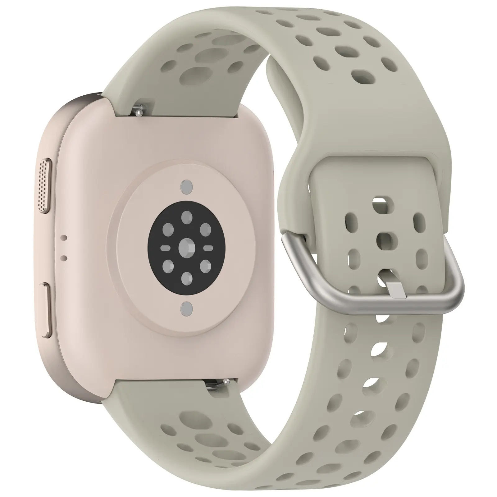 Silicone Strap for Huami Amazfit Bip6 (A2435) Breathable Sport Bracelet Bands Protective Case Bumper Cover for Amazfit Bip 6