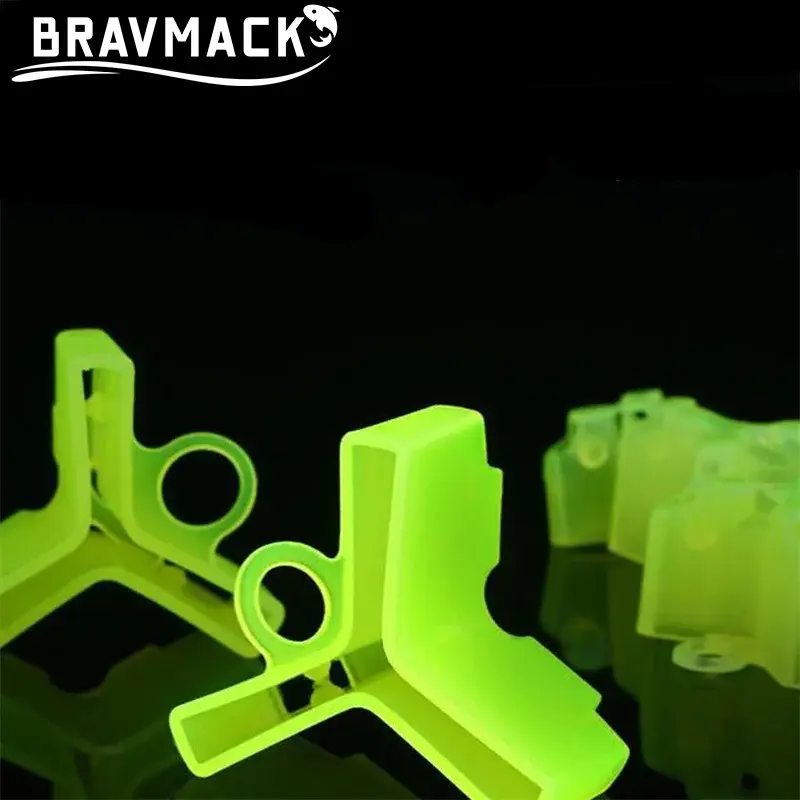 50PCS Clear/Black/green Lightweight And Durable Treble Hooks Sheath Case Safety Protector Holders Case Bonnets Hook Cover