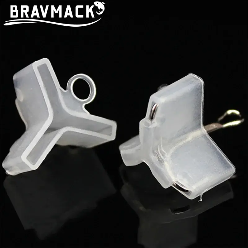 50PCS Clear/Black/green Lightweight And Durable Treble Hooks Sheath Case Safety Protector Holders Case Bonnets Hook Cover