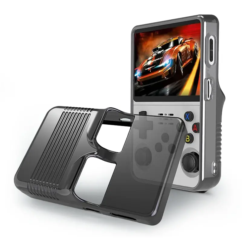 TPU Transparent Case for R36S Handheld Game Console Anti-scratch Waterproof Protective Shell for R36S Game Accessories