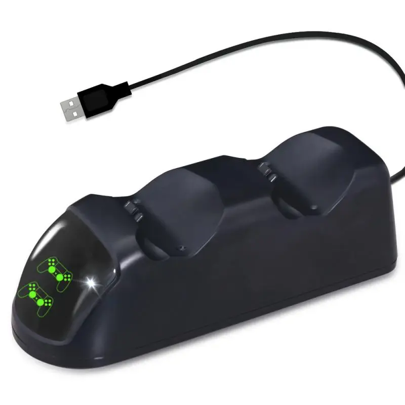 PS4 Charging Station Controller Charger For Wireless PS4 USB Dual Dock Station For Playstation 4 Slim / PS4 Pro