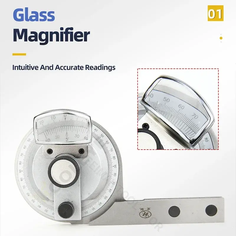 Universal Angle Ruler Protractor Multi Angle Measuring Ruler Carpentry Tools Angle Gauge Goniometro Square Ruler Finder