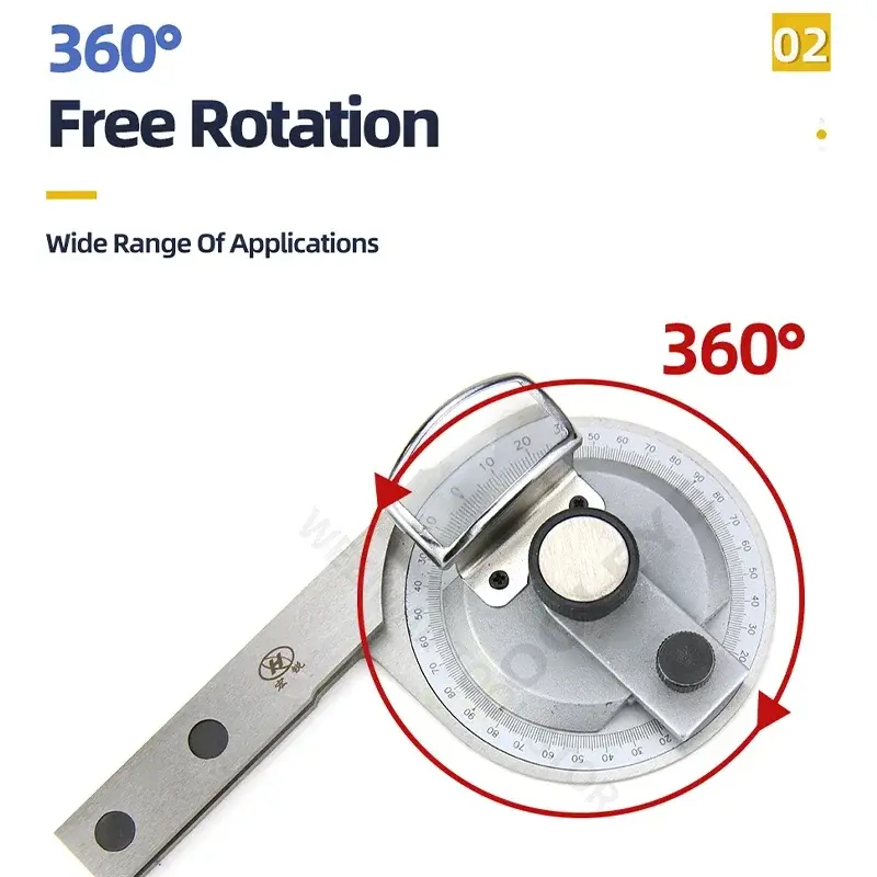 Universal Angle Ruler Protractor Multi Angle Measuring Ruler Carpentry Tools Angle Gauge Goniometro Square Ruler Finder