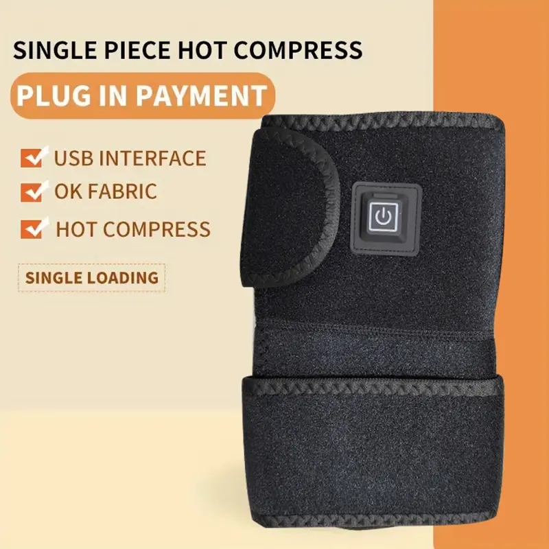 Electric Knee Heating Pad Heated Knee Brace Support for Arthritis Joint Old Cold Leg Knee Warmer