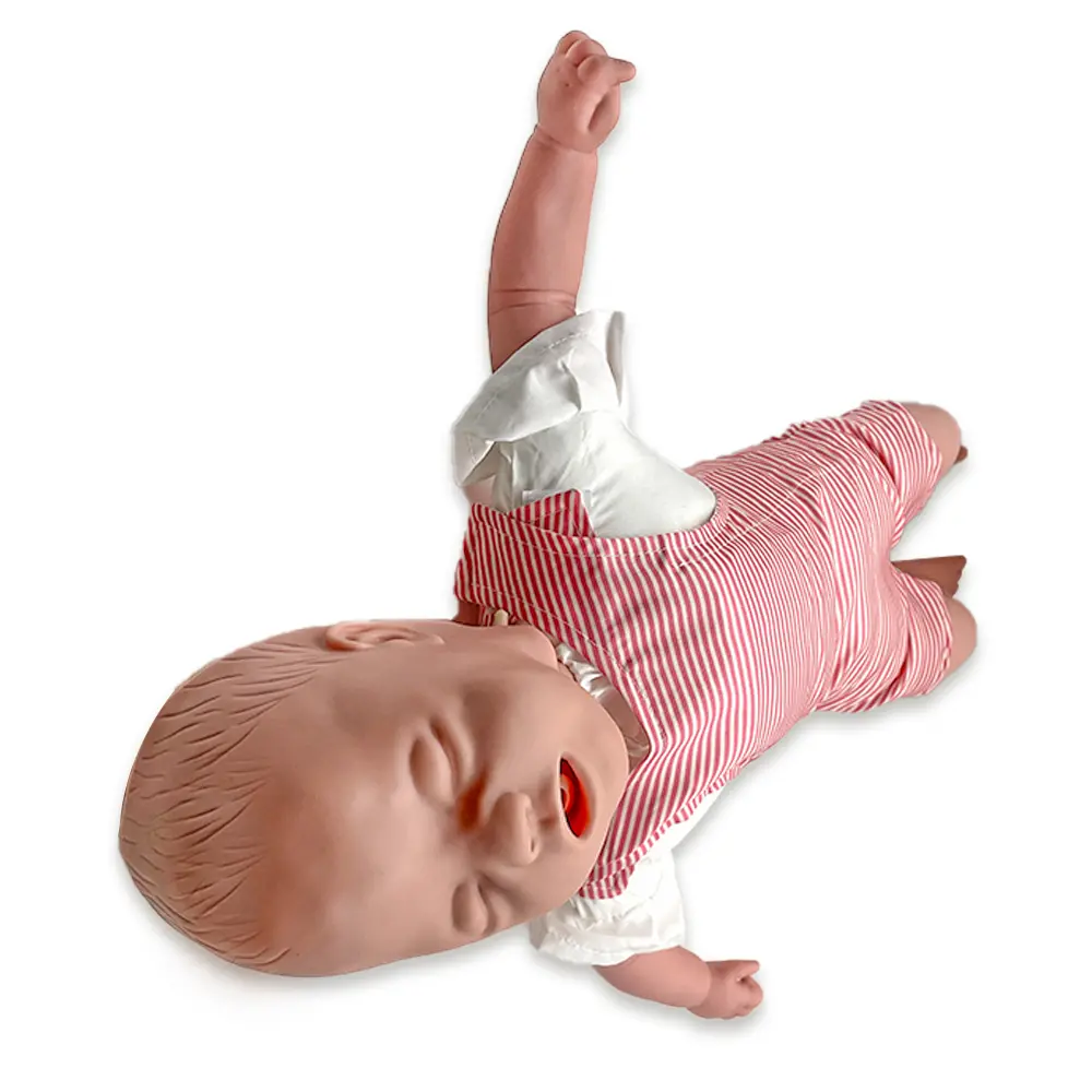 Infant Cardiopulmonary Resuscitation Manikin Training Cardiopulmonary Resuscitation Manikin Face Cover Detailed for Learning