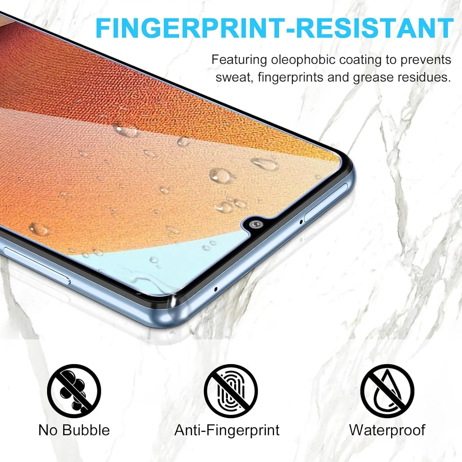 Screen Protector For Samsung Galaxy A32 4G 6.4 Tempered Glass HD Crystal High Aluminum 9H Anti Scratch Case Friendly
