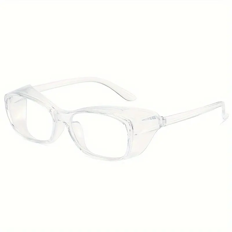 Classic Square Frame Glasses Unique Dustproof Eye Protective Glasses Men Women Daily Cooking Decors