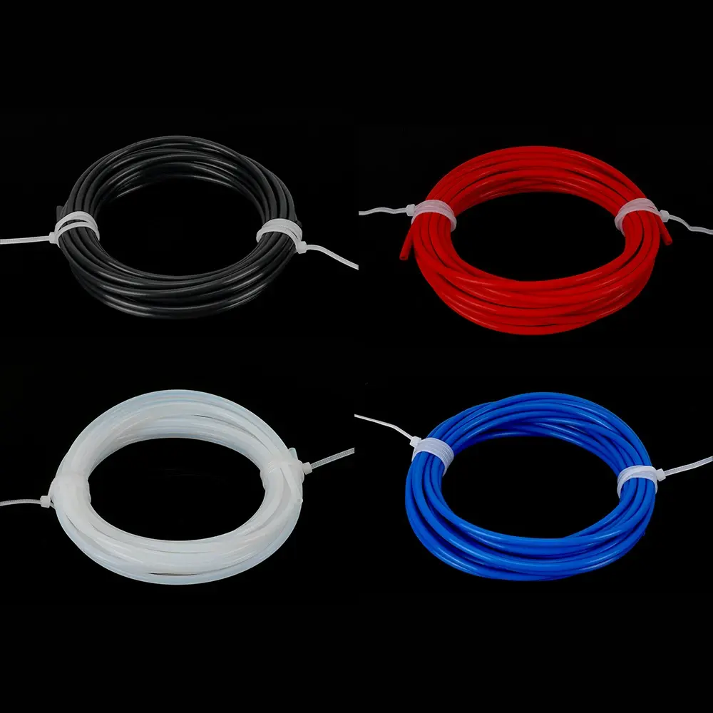 1M 2M PTFE Tube Pipe Bowden Extruder 1.75mm ID2mm OD4mm Blue White Red Filament for Ender 3 3D Printer Parts