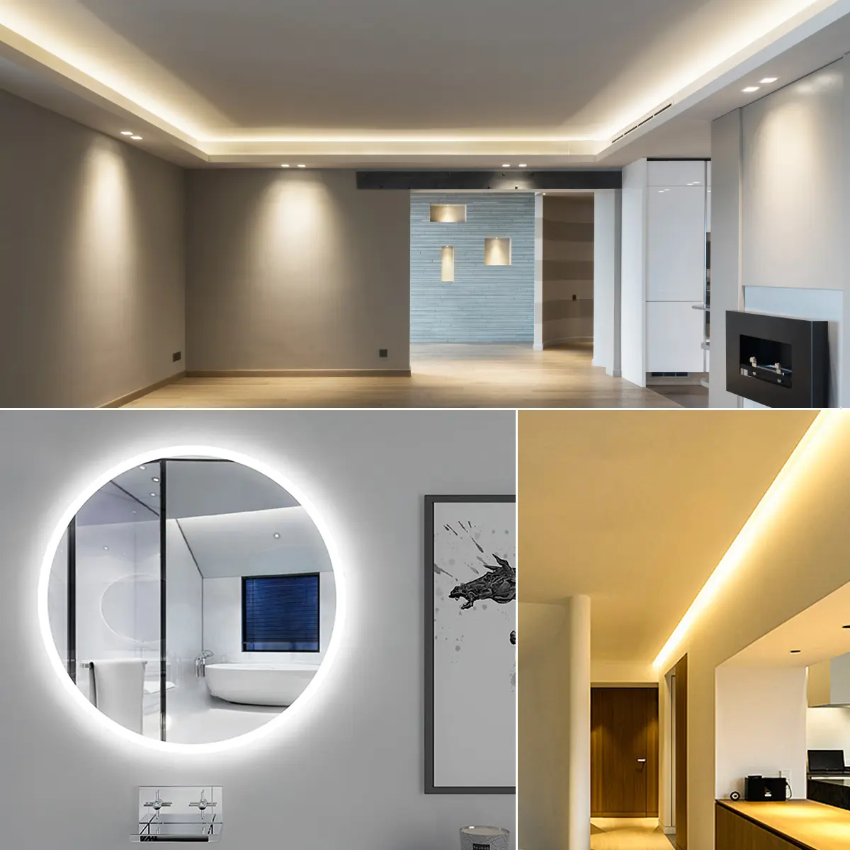 1m/2m/3m LED Lights Strip Waterproof 5V USB COB LED Strip Flexible Dimmable LED Strip Lights for Indoor and Outdoor Bedroom