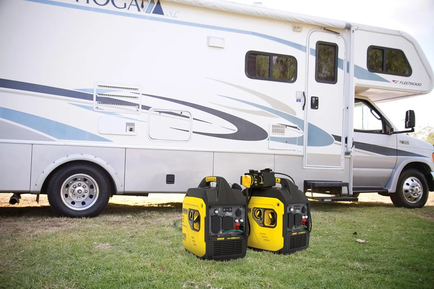 4000-Watt RV Ready Portable Inverter Generator with Quiet Technology and CO Shield