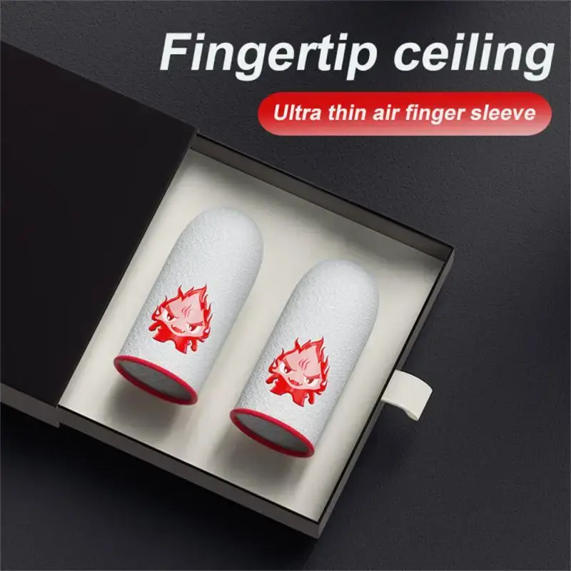 1Pair Finger Cover Suitable for PUBG Mobile Game Finger Cover Breathable Game Controller Touch Screen Game Thumb Gloves