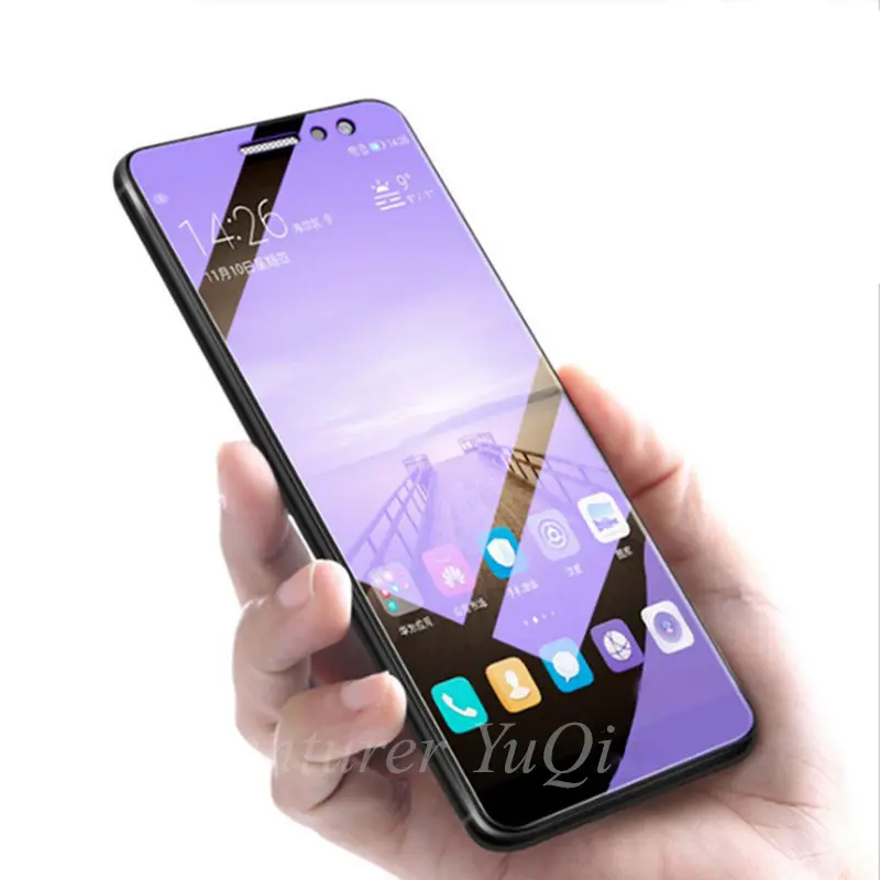 2pcs Anti Blue Ray Light Tempered glass For iPhone 17 Air 16e 16 15 14 13 12 11 Pro Max XR XS X 7 8 6 6S Plus Screen Protector