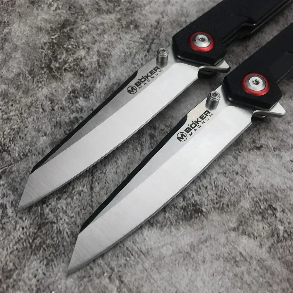 RU Stock Boker Magnum Folding Pocket Knife G10 Handles Ourdoor Tactical Utility Tools For Hunting Camping Self Defense EDC Tool