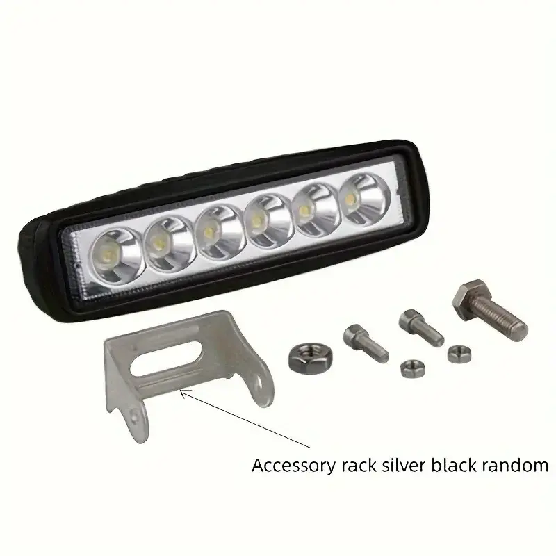 1pc Car LED Light Super Bright Light Black Cover Waterproof DRL Without Battery For Automobile Off-road SUV Truck