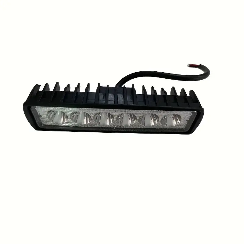 1pc Car LED Light Super Bright Light Black Cover Waterproof DRL Without Battery For Automobile Off-road SUV Truck