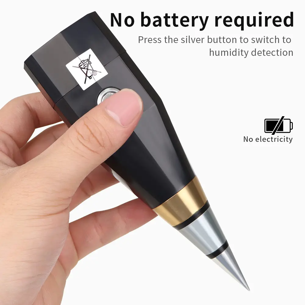 Portable Soil Meter Professional Moisture PH 2 in 1 Soil Detector Waterproof Hygrometer Acidity Detector for Garden Greenhouse