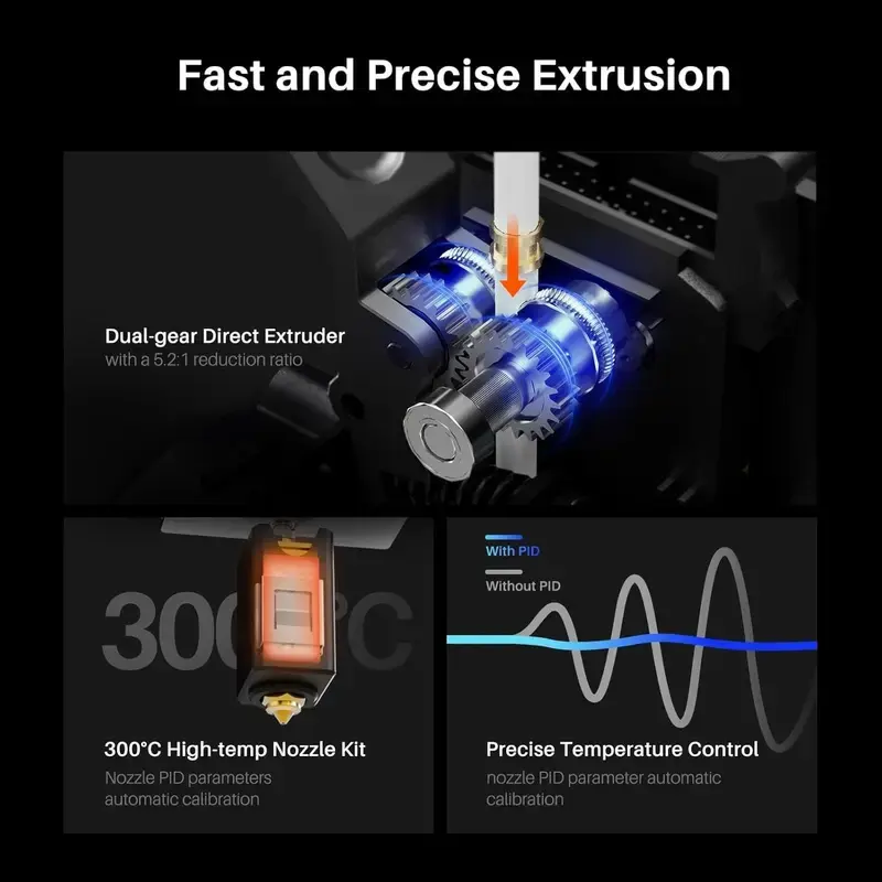 Extruder kit for Neptune 4 Plus/4 Max/ 4/4Pro /3 3D printer print heads