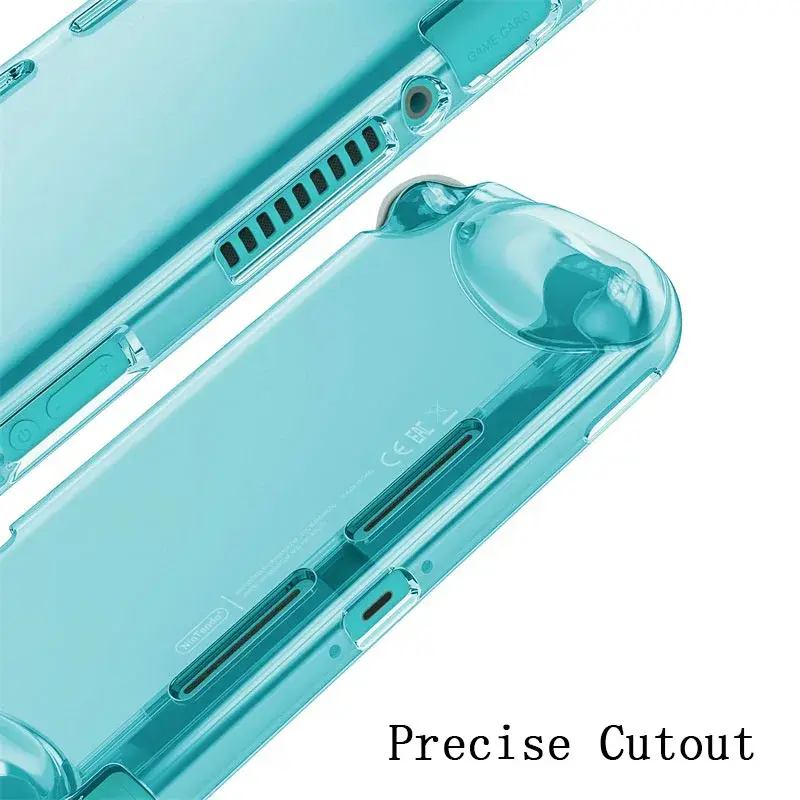 Transparent TPU Soft Case for Nintendo Switch Lite Anti-Scratch Full Cover Shell Grip Case Crystal Clear TPU Skin Protector