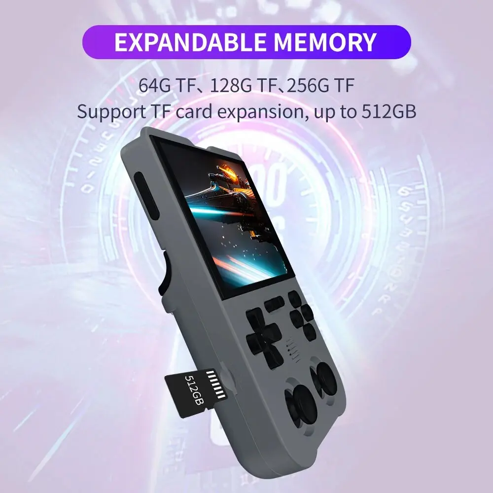 Coopreme XU10 Handheld Game Console 3.5" IPS Screen 3000mAh Battery Linux System Portable Video Game Console