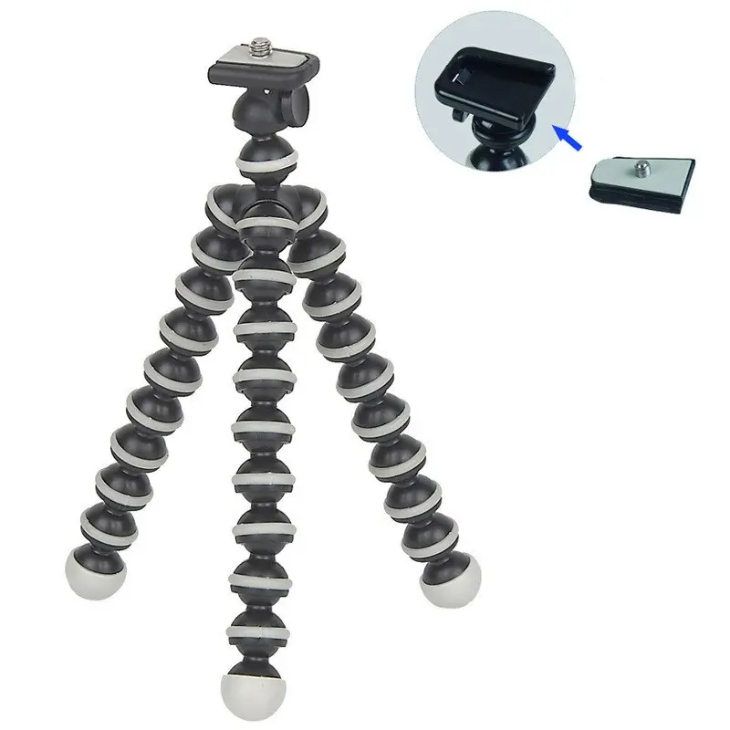 Mini Octopus Tripod Holder Universal Smartphone Sports Camera Stand With Clip Mobile Phone Tripod Gorillapod For iPhone Huawei