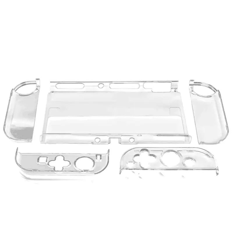 Transparent Durable Storage Case for OLED Gaming Device – Protective Hard Shell Cover