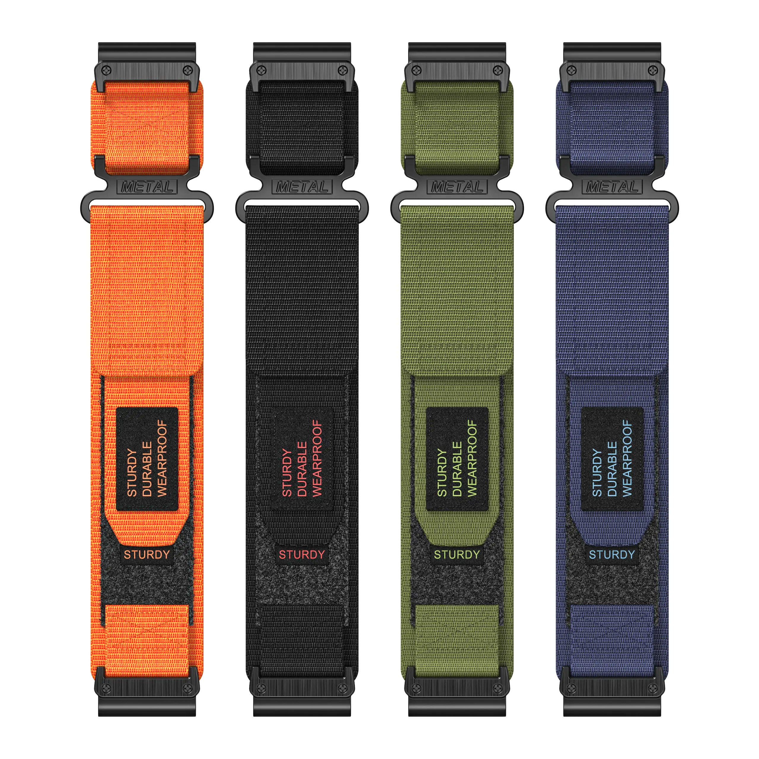 26mm/22mm Width Suitable For Garmin Fenix 7/ 7X Pro/ 6/ 6X Pro/ Sapphire 5/ 5X , Nylon Sports Strap Replacement Band For Men