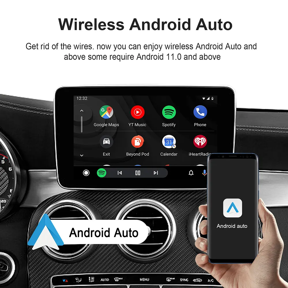 CarPlay Smart Box CarPlay For Netflix For YouTube car intelligent systems Wireless Android Auto Box Wireless Carply Android Auto
