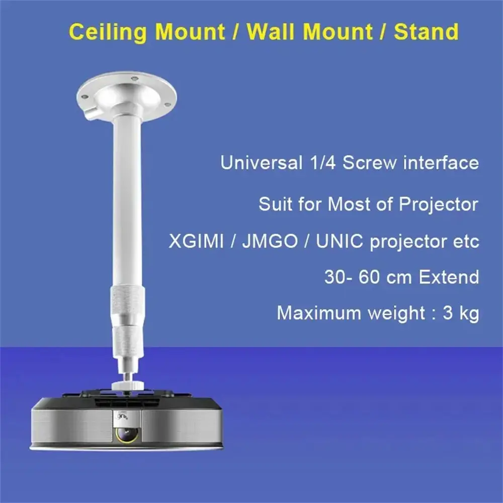 Monitor Aluminum Alloy Telescopic Bracket Bracket Extension Monitoring Pole Camera Long Bracket 20-80cm