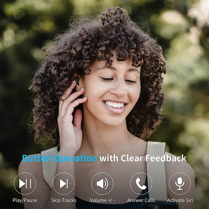 A6S Bluetooth Headset In-ear Macaron 5.0TWS Earbuds Waterproof Sports Binaural Stereo Button With Microphone Wireless Running