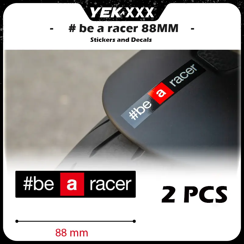 For Aprilia RS 660 Tuono V4 RSV4 RS457 Motorcycle Front Fender Racing Sticker Decal #be a racer Sticker decals 88mm *2Pcs