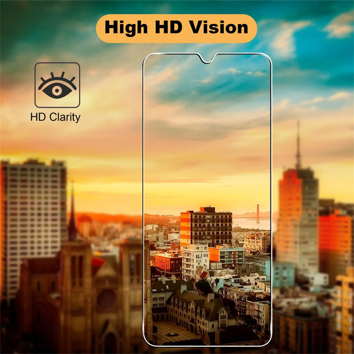 Screen Protector For OPPO A77 5G Tempered Glass  9H HD High Aluminum Clear Transparent Case Friendly