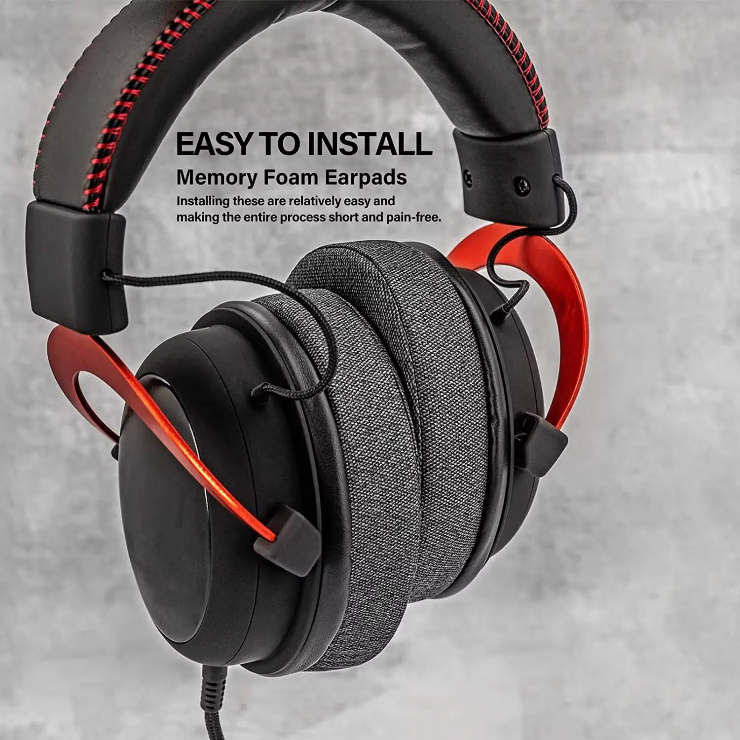 Ear pads Compatible with MDR 7506,V6,V7,MDR-CD900ST,G PRO X,Cloud 2,Cloud Pro,Cloud Alpha,Cloud Stinger,Cloud Flight Headphones