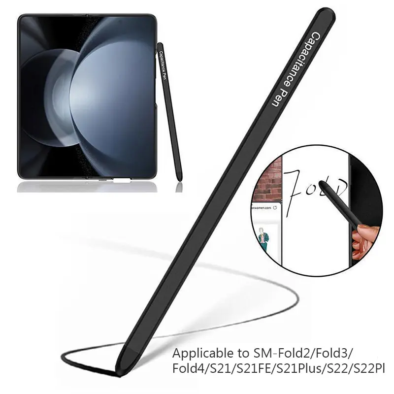 For Samsung Z Fold 4 3 2 Creative Internal and External Screen Capacitive Pen Silicone Tip Stylus For Samsung S22 S21 Plus FE