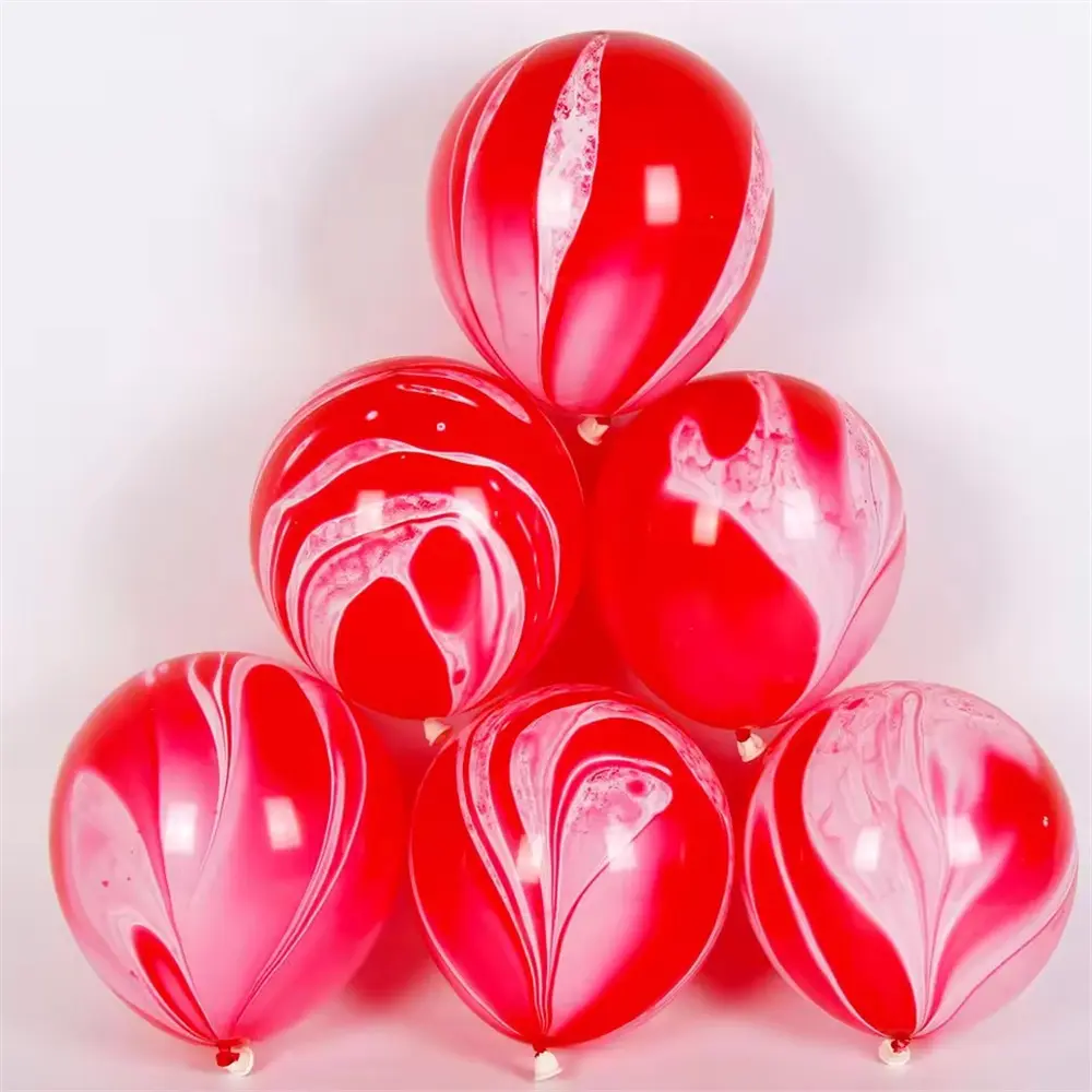 10/20/50pcs Agate Balloon Wholesale 10inch Marble Texture Color Cloud Latex Balloon Birthday Party Wedding Celebration Decor