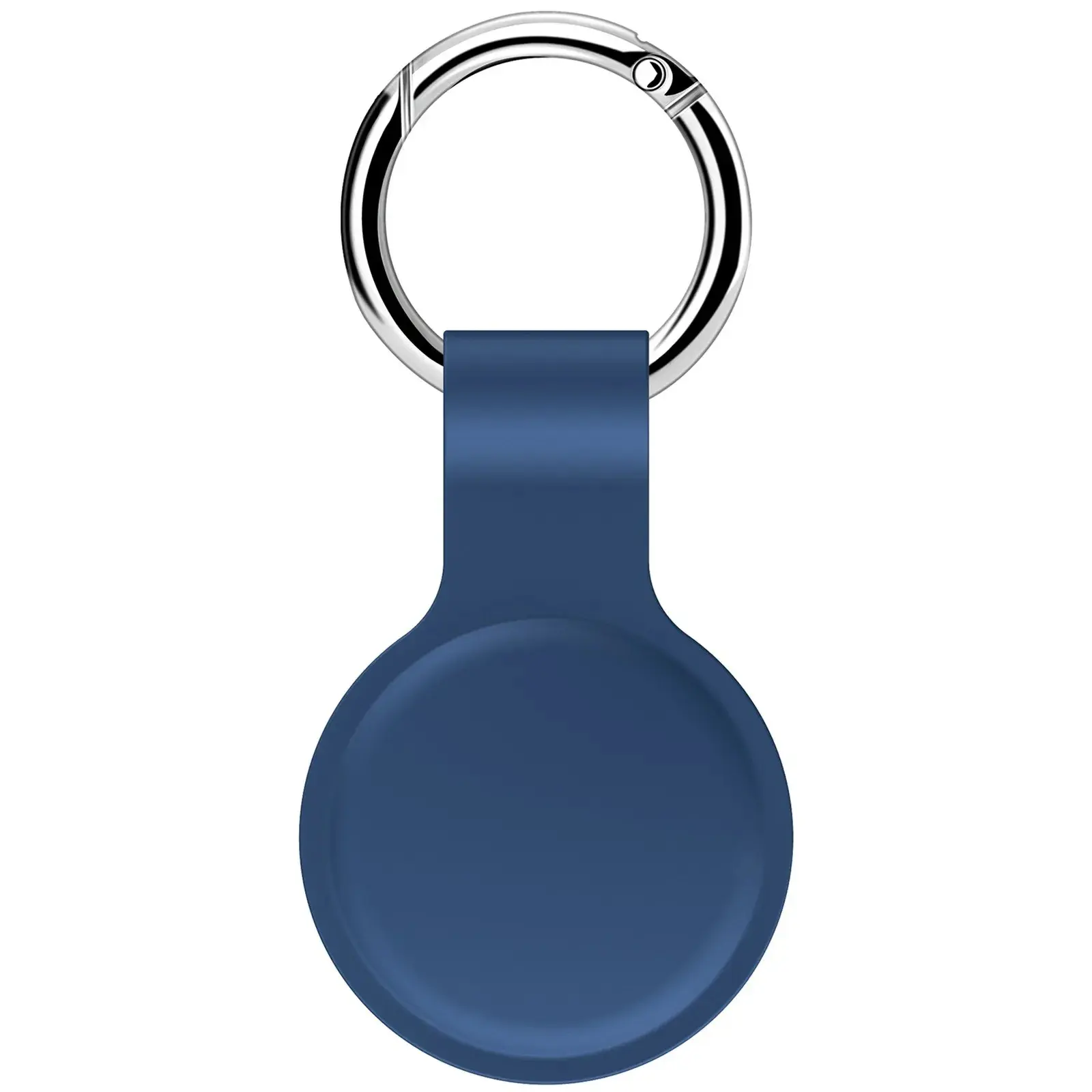 Liquid Silicone Protective Case Cover For Apple Airtags Anti Scratch Sleeve Keychain Tracker Accessory Shell Holder