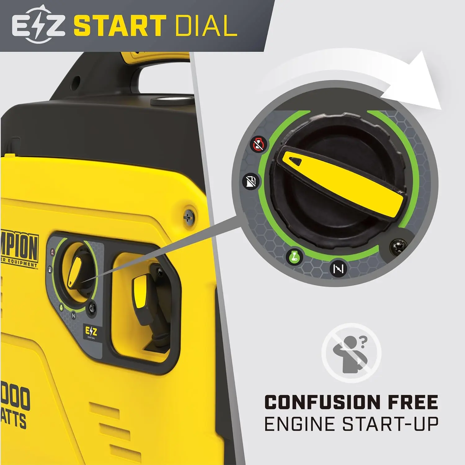 4000-Watt RV Ready Portable Inverter Generator with Quiet Technology and CO Shield