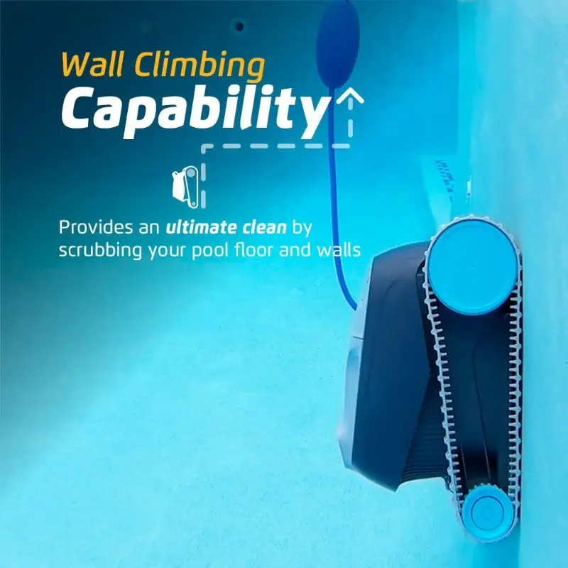 Dolphin Advantage Automatic Robotic Pool Vacuum Cleaner, Wall Climbing, Active Scrubber Brush