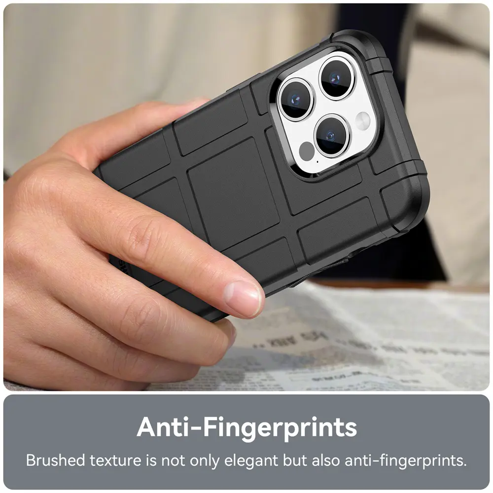 For Apple iPhone 15 Pro Max 14 13 12 11 Rugged Shield Bumper Case Protective Shell TPU Phone Cover Armor X Xs Xr 7 8 Plus 6 6s