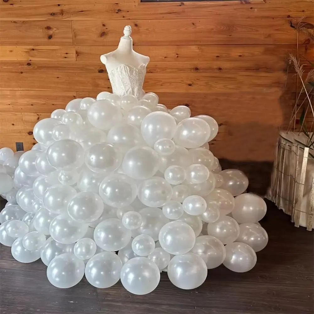 Milk White Pearl Balloon 5/10/12inch Latex Ballon Set Garland Wedding Birthday Decoration Party Supplies Baby Shower Globos Gift