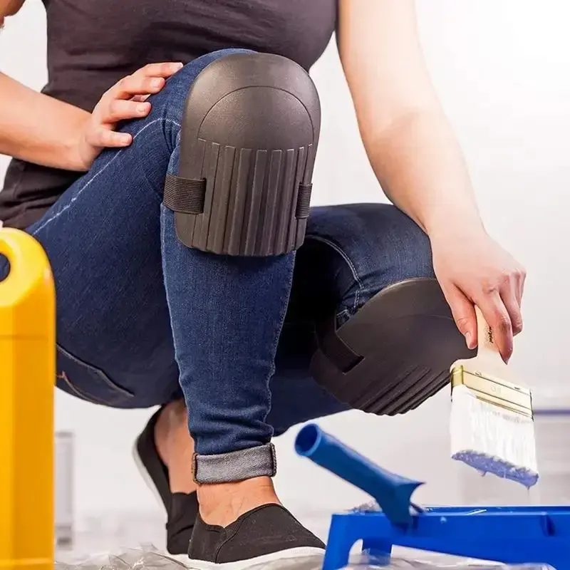 Tile Mud Workers Knee Protection Pad Thickening Brick Artifacts Moisture Manual Work Tools Knee Paste Floor Garden 1pair