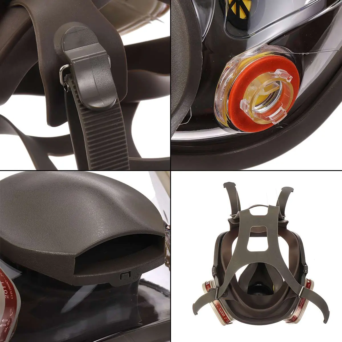 Full face spray protective mask, industrial gas mask respirator, new type 6800 gas mask, mechanical maintenance chemicals.