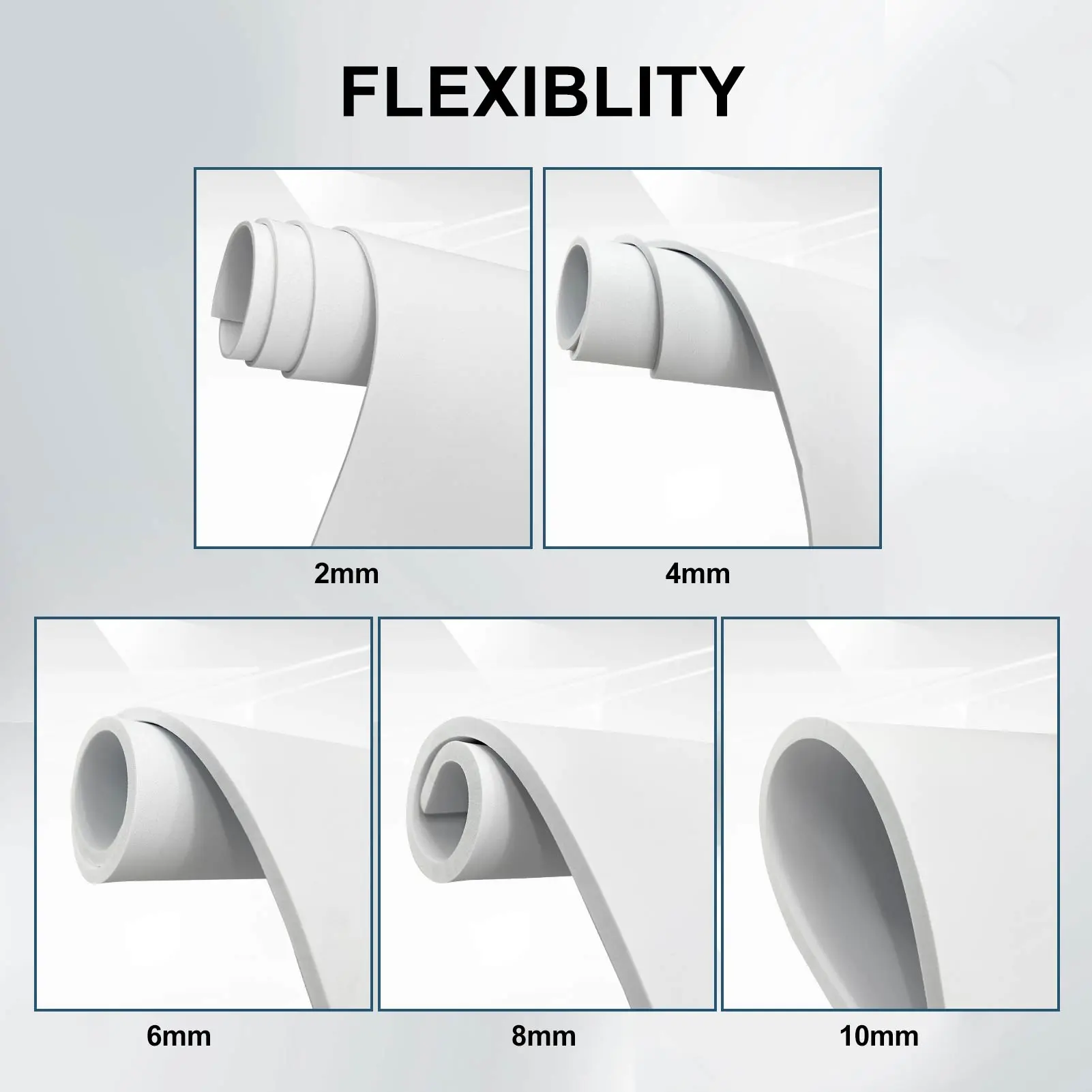 EVA Foam Roll Sponge Paper  2mm-10mm Thick 39"x15" DIY Cosplay Foam Sheet  Pliable & Elastic for Craft Projects Costume Cosplay