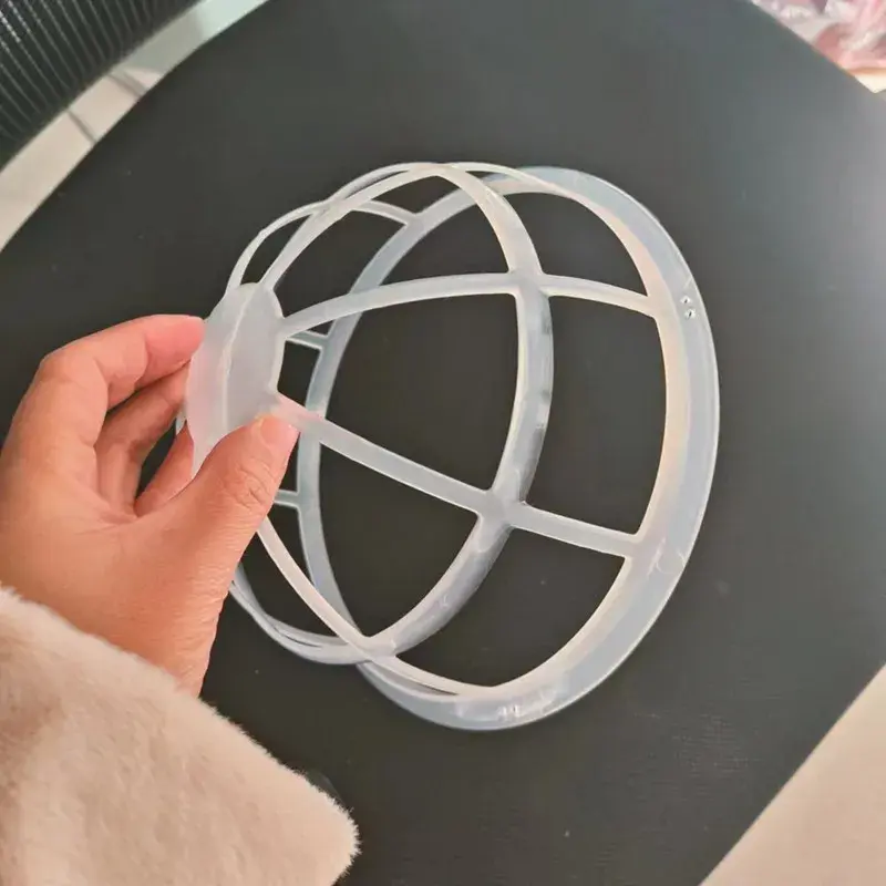 Washing Machine Hat Wash Protector Cap Cleaner Laundry Bag  Small Clothes Wash Bag Anti-Deformation Mesh Organizer Zip Bags