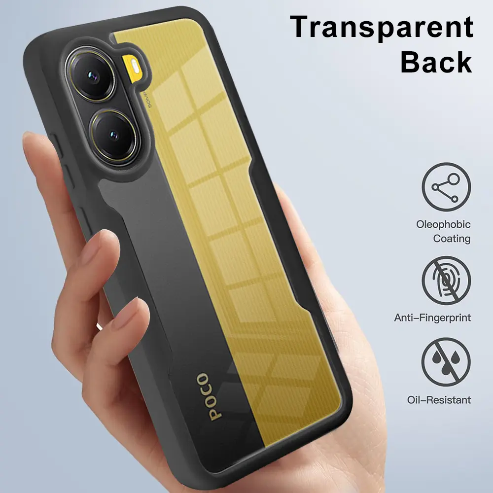 For XIAOMI POCO X7 Pro 360 Phone Case Full Coverage Protection Screen Protector Camera Lens Bumper Shell Funda