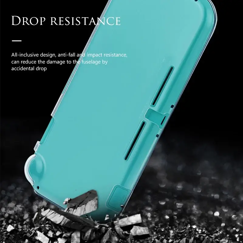 Protective Cover For compatible-Switch Lite  Game Console Transparent PC Crystal Shell for Switch Lite