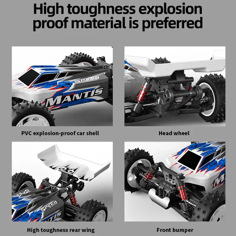 S911PRO 1:16 4WD RC Car 70KM/H or 50KM/H Remote Control Cars High Speed Drift Brushless Monster Truck For Kids VS Wltoys 144001