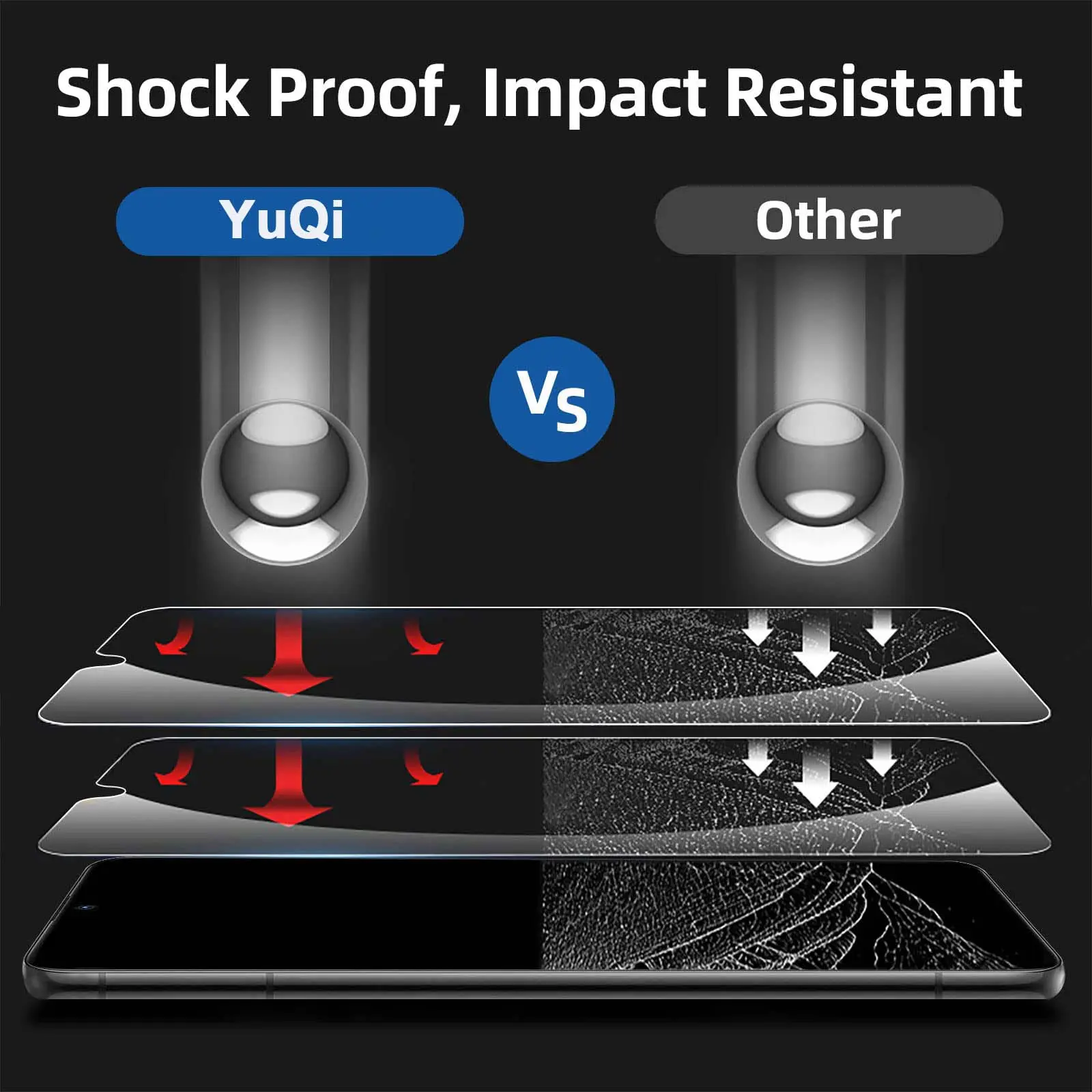Screen Protector For Samsung Galaxy Note 20 Tempered Glass HD Crystal 9H High Aluminum Fingerprint Unlock